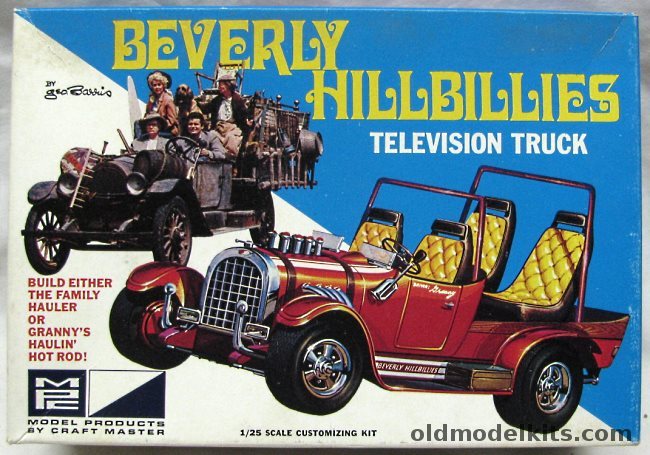 MPC 1/25 Beverly Hillbillies Television Truck - Build as the 'Family Hauler' or Granny's Haulin Hot Rod, 612-200 plastic model kit